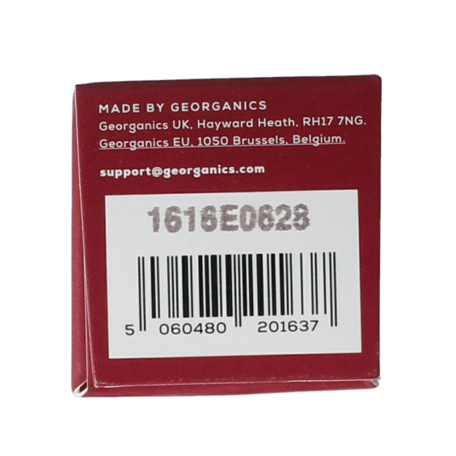 Georganics fluoride children's toothpaste strawberry tube 75ml