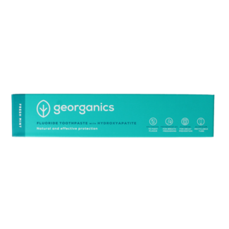 Georganics Georganics Fluor pasta de dientes menta fresca tubo 75 mililitros