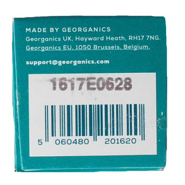 Georganics Fluor pasta de dientes menta fresca tubo 75 mililitros