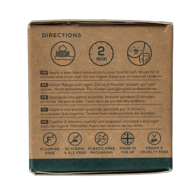 Georganics Mineralstoffreiche Zahnpasta Englische Pfefferminze 60 Milliliter