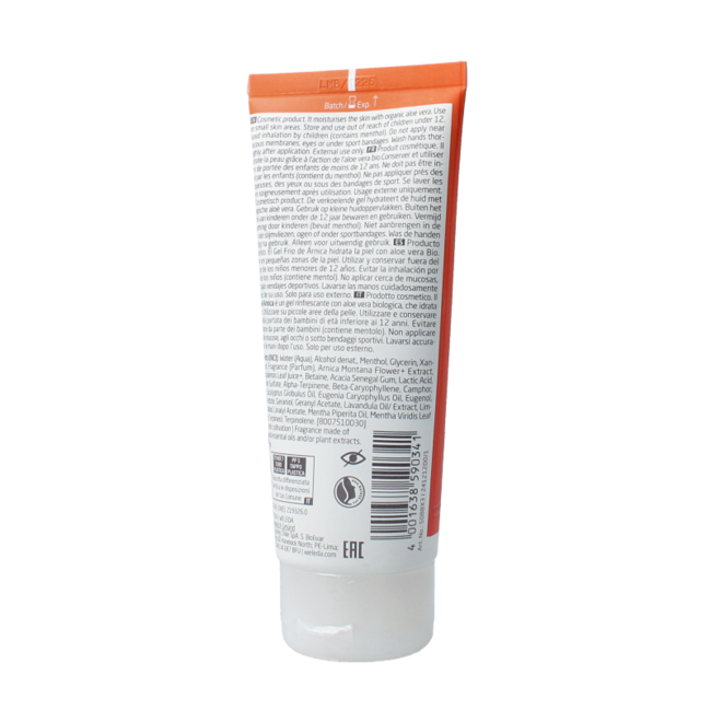 Arnica cooling gel bio 100 Millilitres