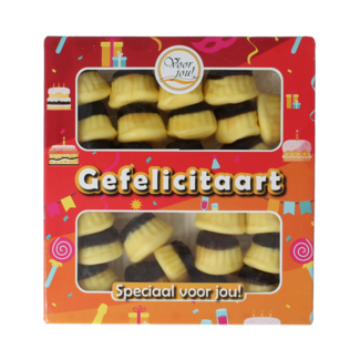 Voor Jou! Gefelicitaart 130 grammes