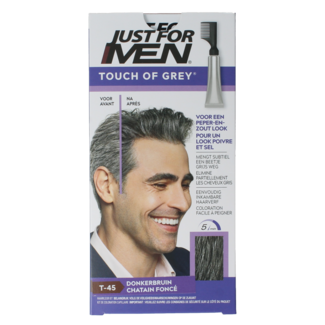 Just For Men Just For Men Touch of grey T-45 marrón oscuro 40 gramos