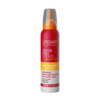 Urban Care Urban Care Hibiscus & Shea Butter Locken-Behandlungsmousse 150 Milliliter
