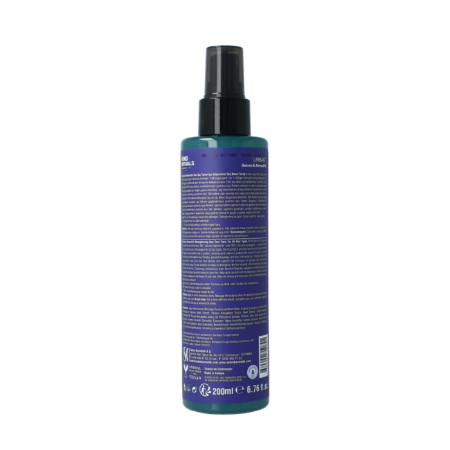 Tónico capilar Urban Care Kind rituals quinoa & almond 200 mililitros