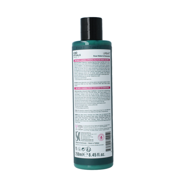 Urban Care Kind rituals acondicionador de agua de rosas y manzanilla 250 mililitros