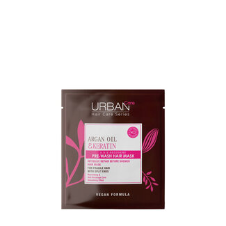 Urban Care Mascarilla capilar prelavado Urban Care con aceite de argán y queratina 50 mililitros