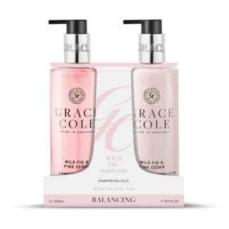 Grace Cole Dúo de cuidado de manos Grace Cole Wild fig & cedar 2 unidades