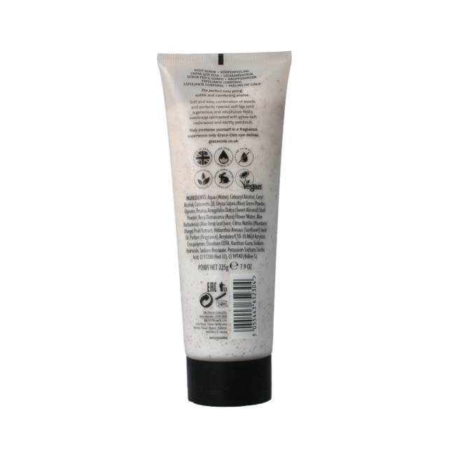 Exfoliante corporal Grace Cole Wild Fig & Cedar 225,00 gramos