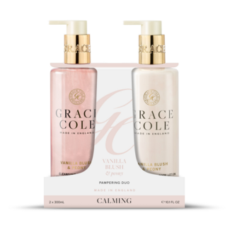 Grace Cole Dúo de cuidado de manos Grace Cole Vanilla Blush & Peony (2 unidades)
