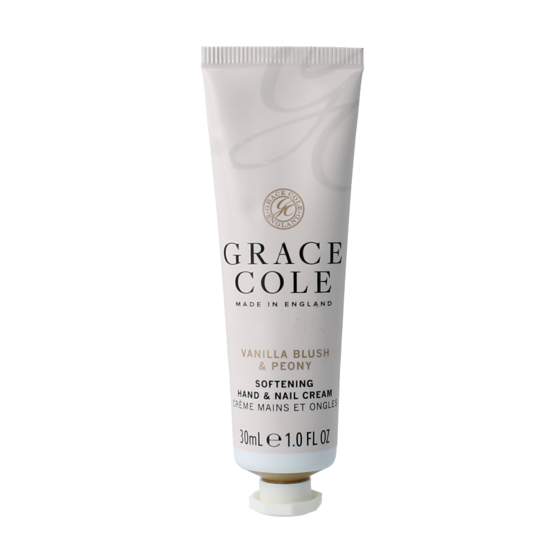 Grace Cole Vanilla blush & peony hand & nail cream 30 Milliliter