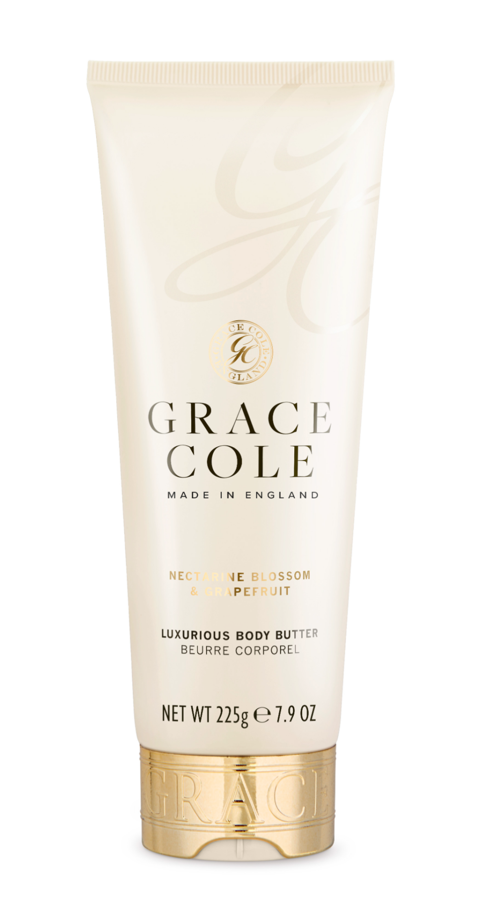 Grace Cole Nectarine blossom & grapefruit body butter 225 Gram