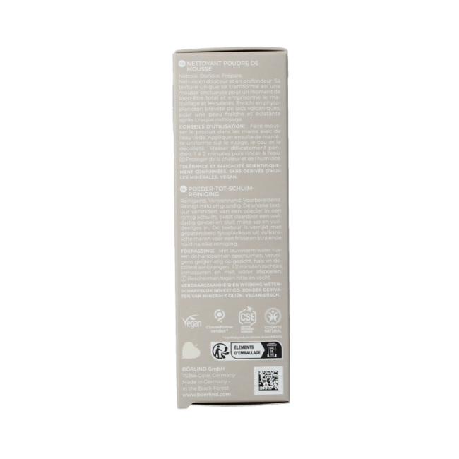Borlind Natuneo limpiador en polvo a espuma 35 g