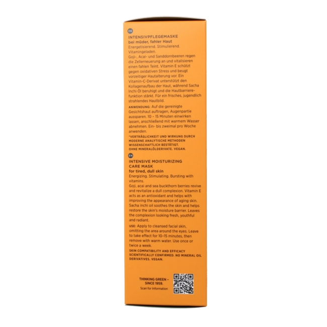 Borlind Vitaminenmaske Bio 75 Milliliter