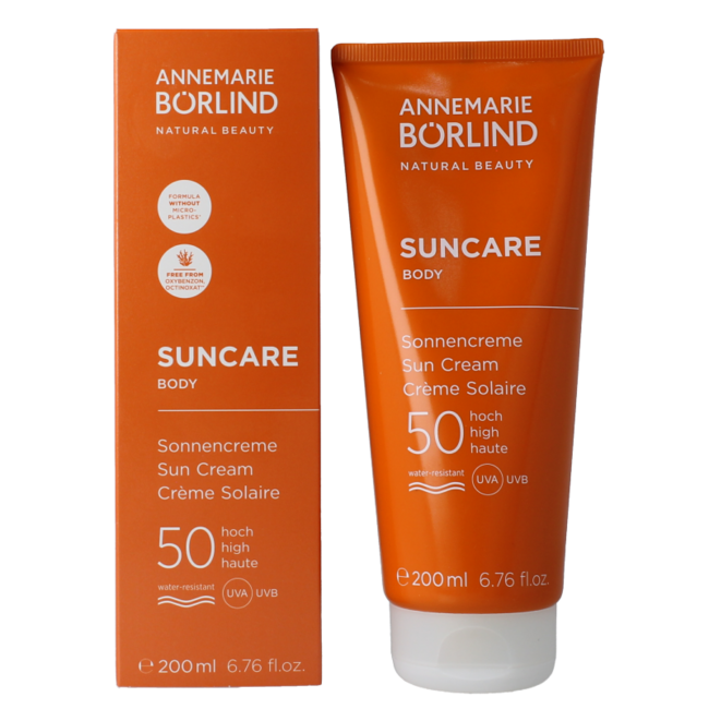 Borlind Body suncare creme SPF50 200 mililitros