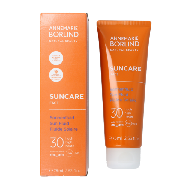 Fluido Solare Viso Borlind SPF30 Bio 75 Millilitri