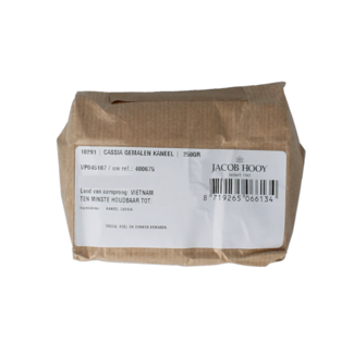 Jacob Hooy Canela molida Cassia 250 gramos