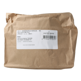 Jacob Hooy Jacob Hooy Berendruifblad gemalen 1 Kilogram