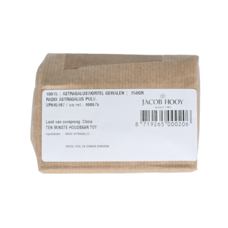 Jacob Hooy Jacob Hooy Astragalus Root ground 250 Gram