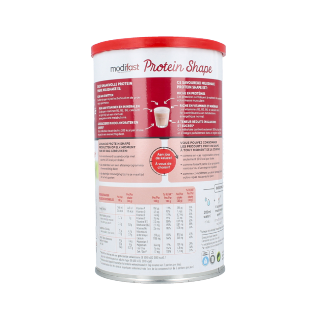 Modifast Proteine shape batido de fresa 420 gramos