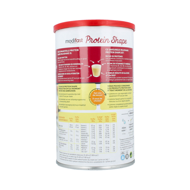 Modifast Protein Shape Milkshake Vanille 420 g