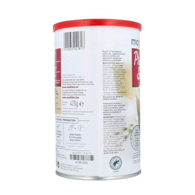 Modifast Proteine shape batido cappuccino 420 gramos