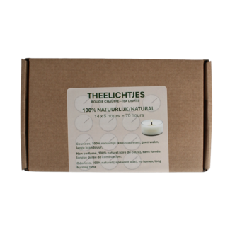 Soylites Natural Teelichter 14 Stück 1 Stück