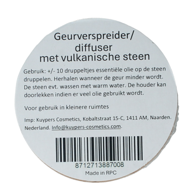 Duftdiffusor mit Vulkanstein 1 Stück