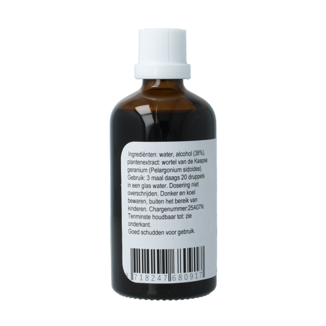 Therapeutenwinkel Pelargonium tintura 100 mililitros