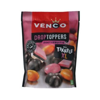 Venco Droptoppers fruity 225 Gram