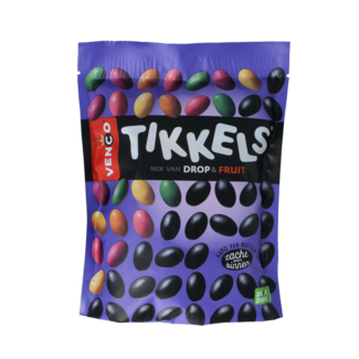 Venco Tikkels regaliz y fruta 245 gramos