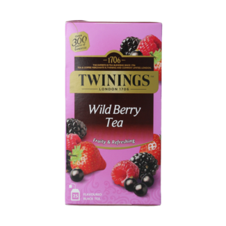 Twinings Wildberry tea 25 Zakjes