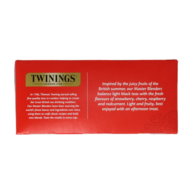 Red fruits tea 25 bags