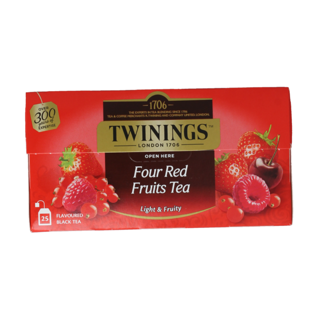 Thé aux fruits rouges 25 sachets