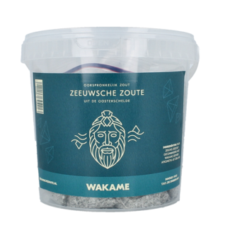 Zeeuwsche Zoute Zeeuwsche Zoute Salz mit Wakame im Eimer 1 Kilogramm