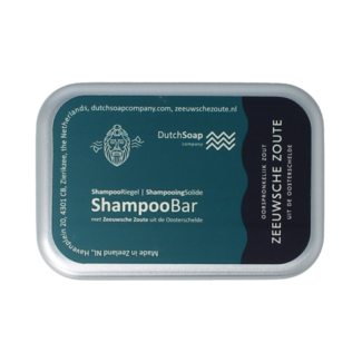 Zeeuwsche Zoute Zeeuwsche Zoute Shampoo bar in custodia da viaggio in alluminio 1 pezzo