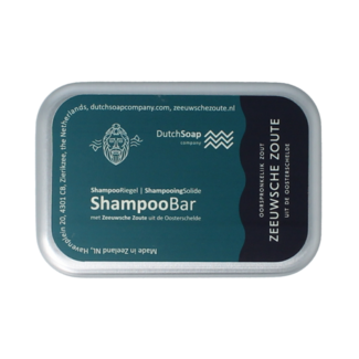 Zeeuwsche Zoute Zeeuwsche Zoute Szampon w kostce w aluminiowym etui podróżnym 1 sztuka