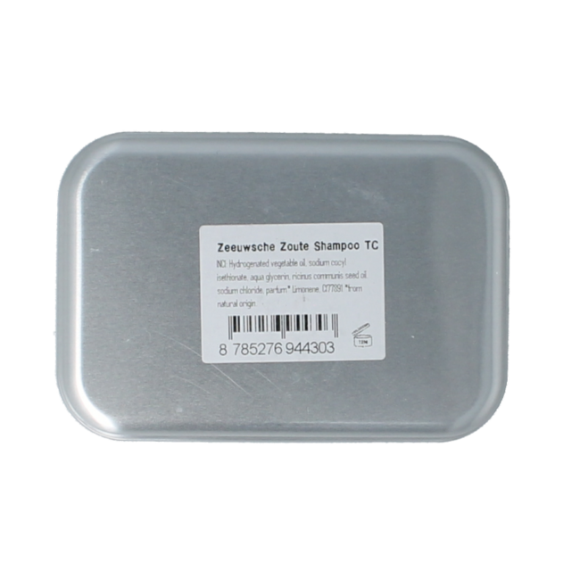 Zeeuwsche Zoute Shampoo Bar in Aluminium Travel Case 1 Piece