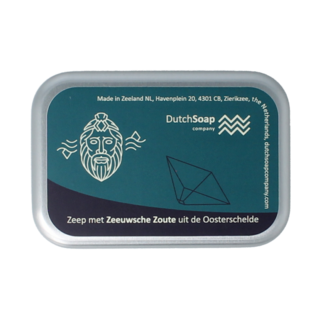 Zeeuwsche Zoute Jabón Zeeuwsche Zoute en estuche de viaje de aluminio 1 unidad