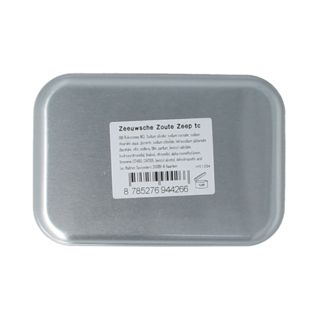 Zeeuwsche Zoute Zeep in aluminium travel case 1 Stuks