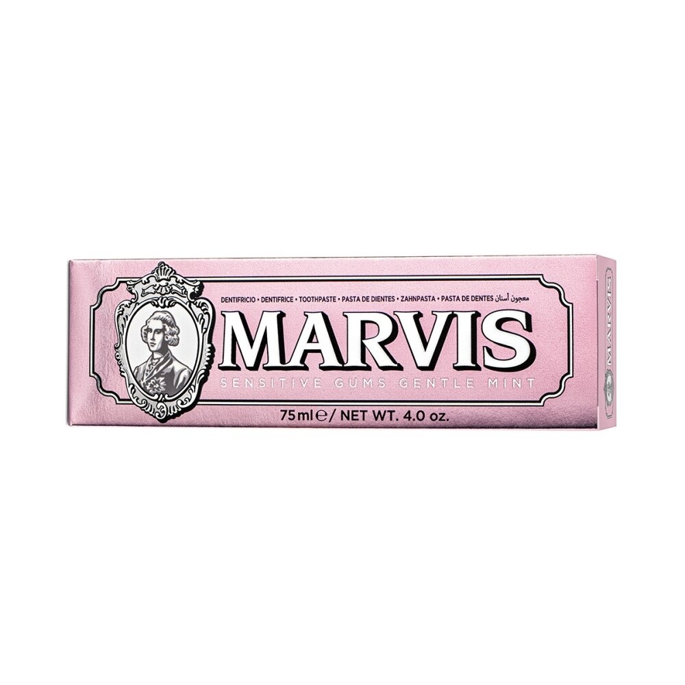 Marvis Pasta de dientes encías sensibles menta suave 75 mililitros