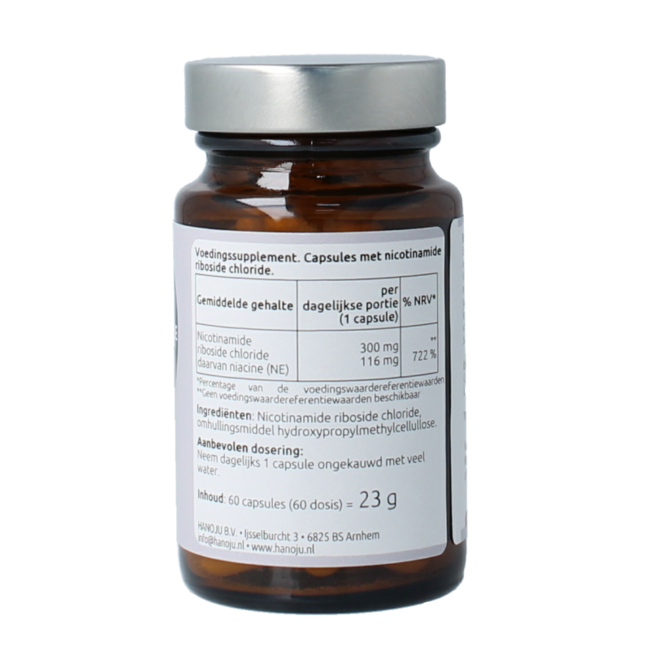 Hanoju NR Nicotinamid-Ribosid 300 mg 60 Kapseln