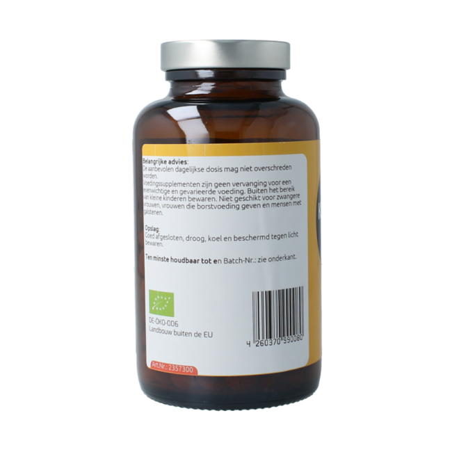 Polvo de cúrcuma 500 mg 300 comprimidos