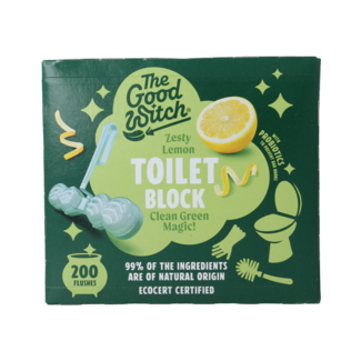 The Good Witch Toilet block lemon ginger 1 Piece