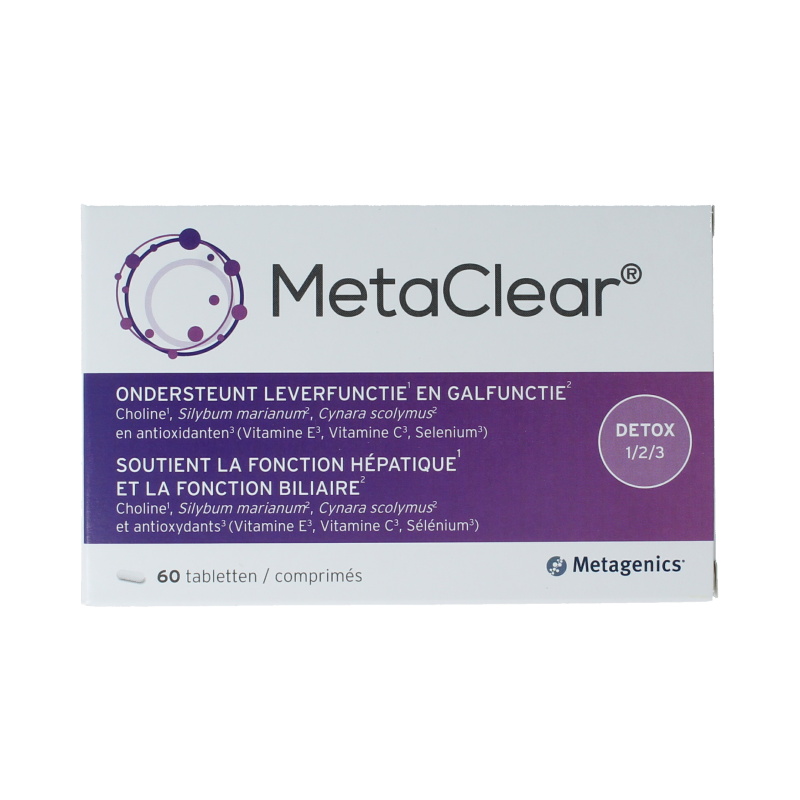 Metagenics Metaclear NOA NFD | Supporto Epatico e Biliare