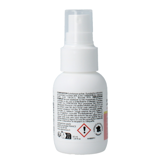 Alphanova Bebe Baby spray anti-zanzare bio 50 Millilitri