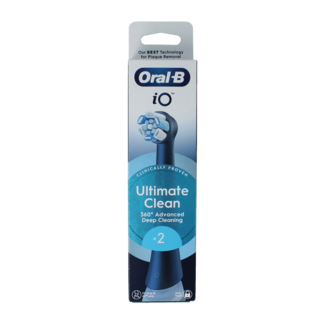 Oral B Opzetborstels ultimate clean black 2 Stuks