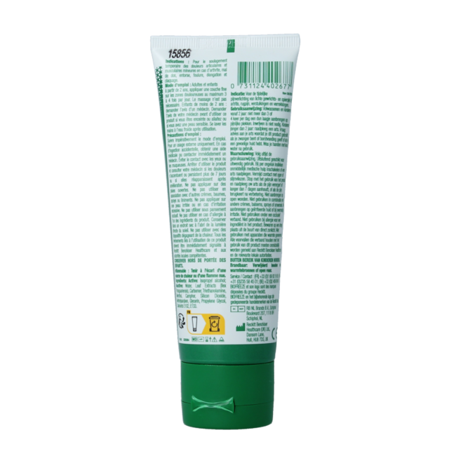 Gel de efecto frío en tubo 118 mililitros