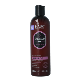 HASK HASK Champú hidratante de aceite de macadamia 355 mililitros