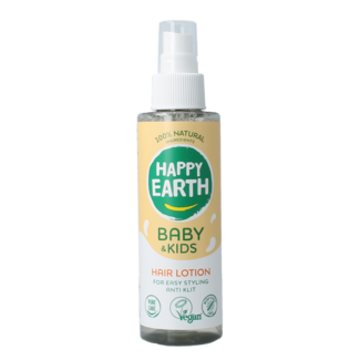 Happy Earth Lozione Capelli per Neonati e Bambini 150 Millilitri